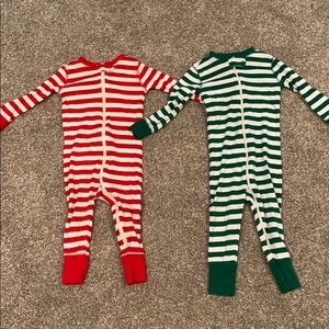 Striped Christmas Pajamas